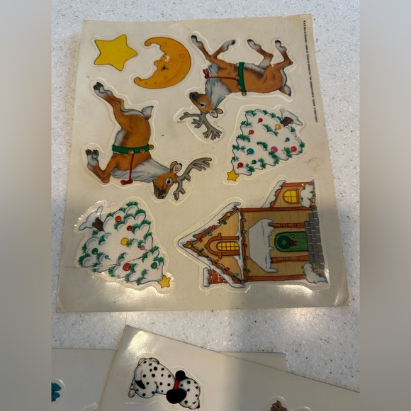Vintage Christmas Santa Advent Vinyl Clings! 25 pc Window Decor 1993
Current Inc - Picture 7 of 14